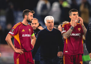 Gasp Mancini Cristante roma bologna
