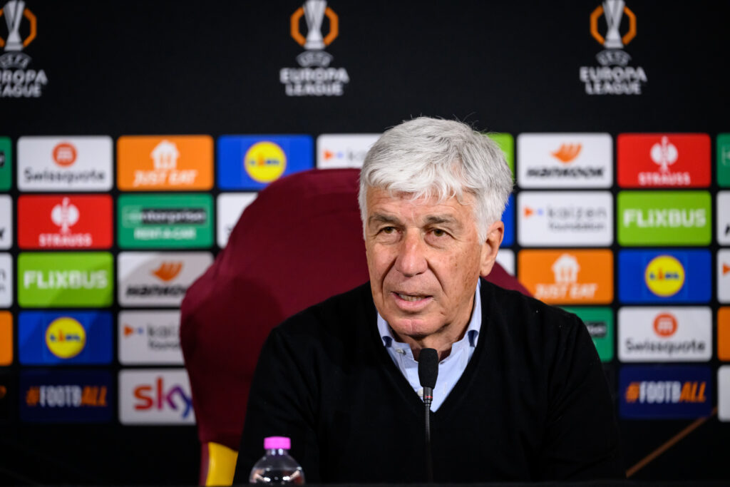gasperini AS Roma Press Conference - UEFA Europa League 2025/26 Round of 16 Second Leg