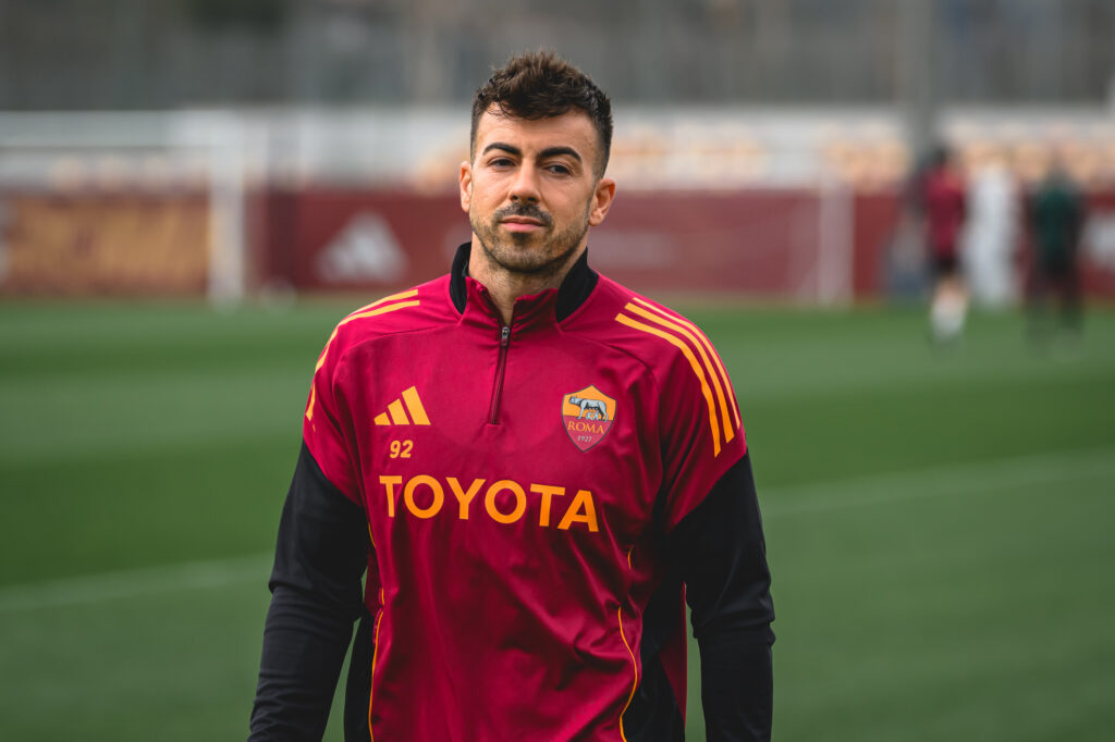 El Shaarawy AS Roma Training Session