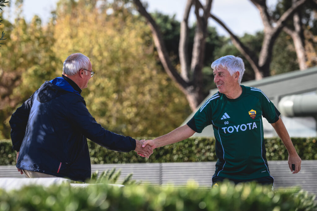 Ranieri Gasperini AS Roma Training Session