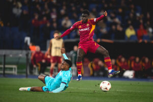 vaz AS Roma v Bologna FC 1909 - UEFA Europa League 2025/26 Round of 16 Second Leg