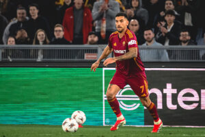pellegrini AS Roma v Bologna FC 1909 - UEFA Europa League 2025/26 Round of 16 Second Leg