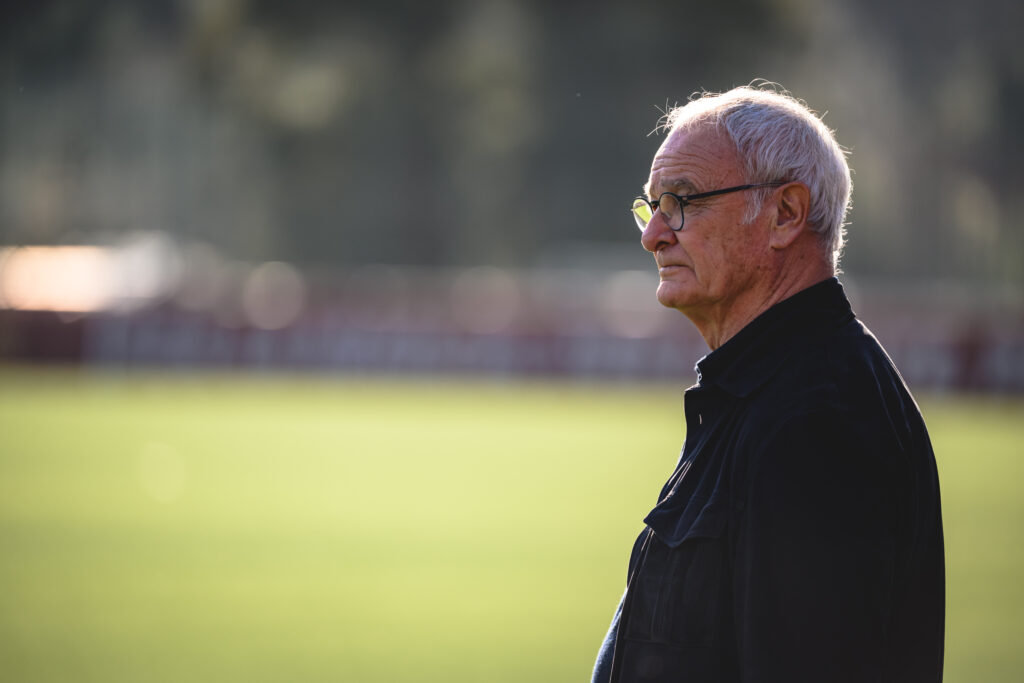 Ranieri AS Roma Training Session