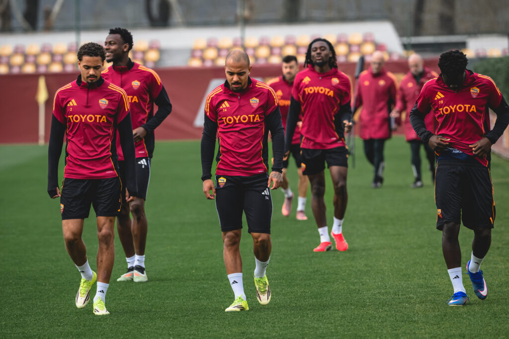 AS Roma Training Session