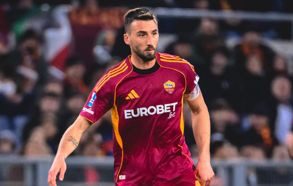 Cristante AS Roma v US Lecce - Serie A