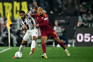 Malen AS Roma v Juventus FC