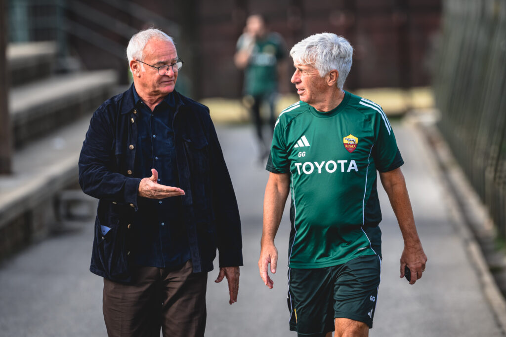 Ranieri Gasperini AS Roma Training Session
