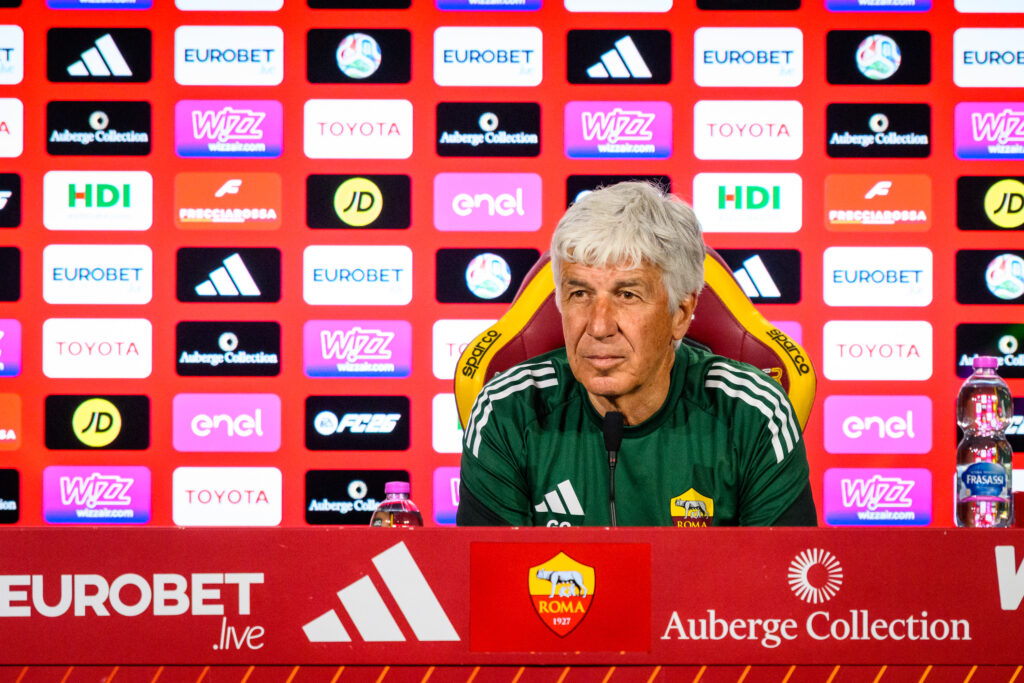Gasperini AS Roma Press Conference