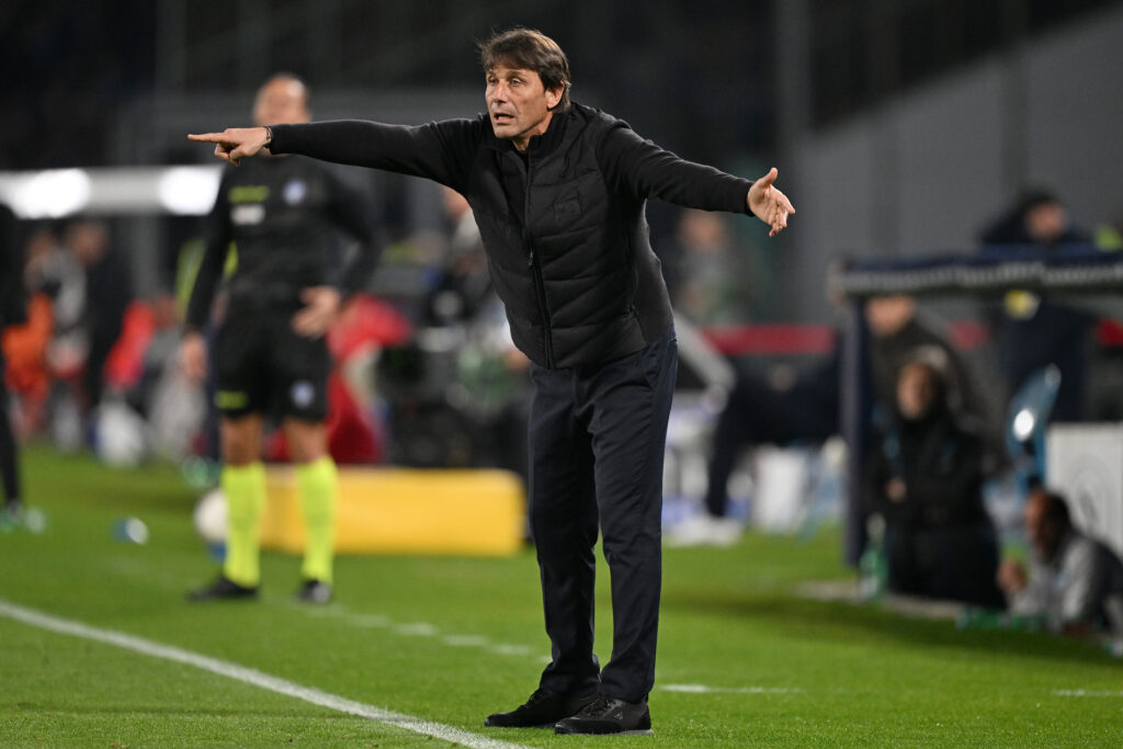 conte SSC Napoli v AC Milan - Serie A