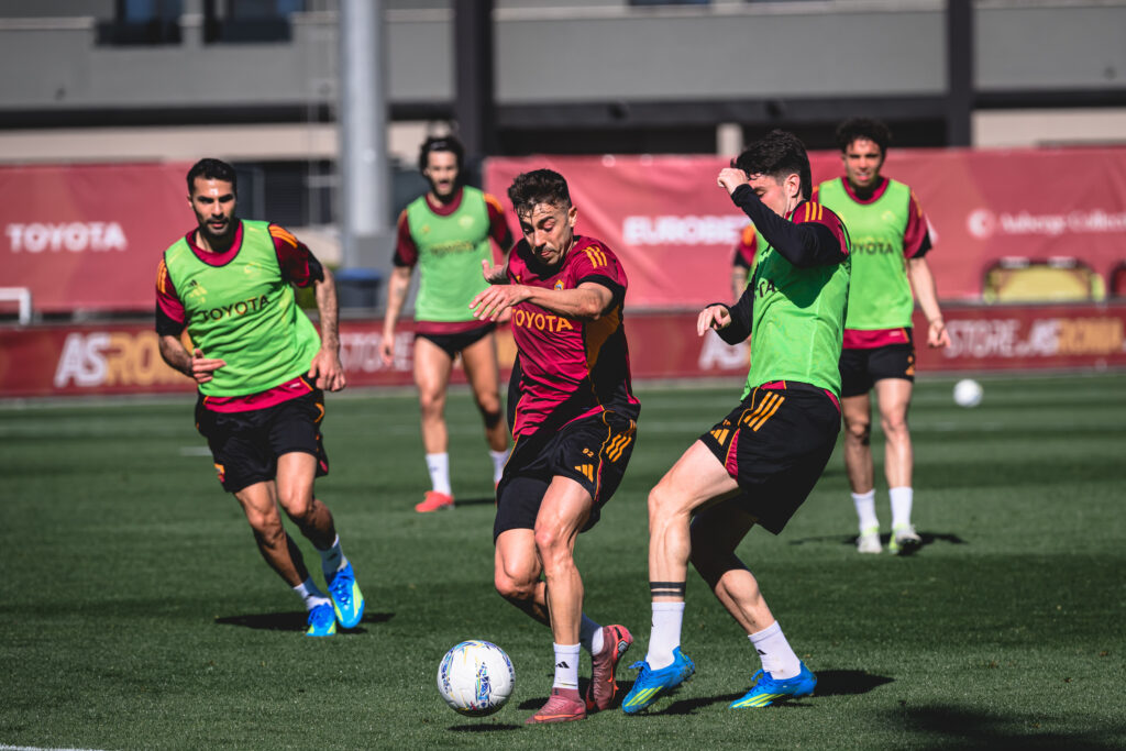 el shaarawy AS Roma Training Session