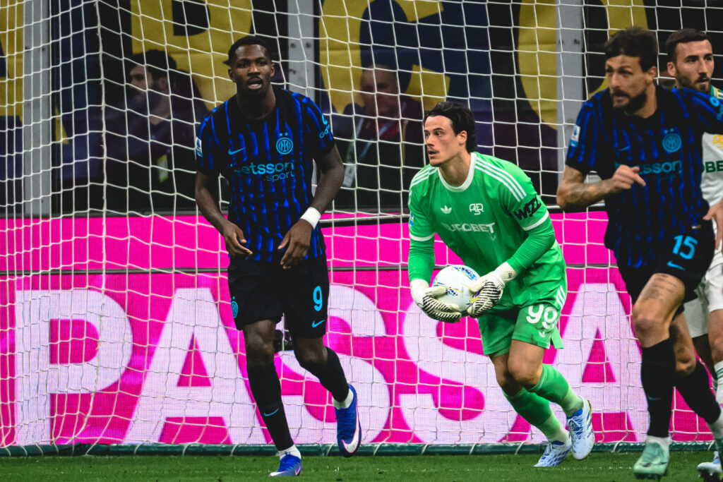 Svilar FC Internazionale v AS Roma - Serie A