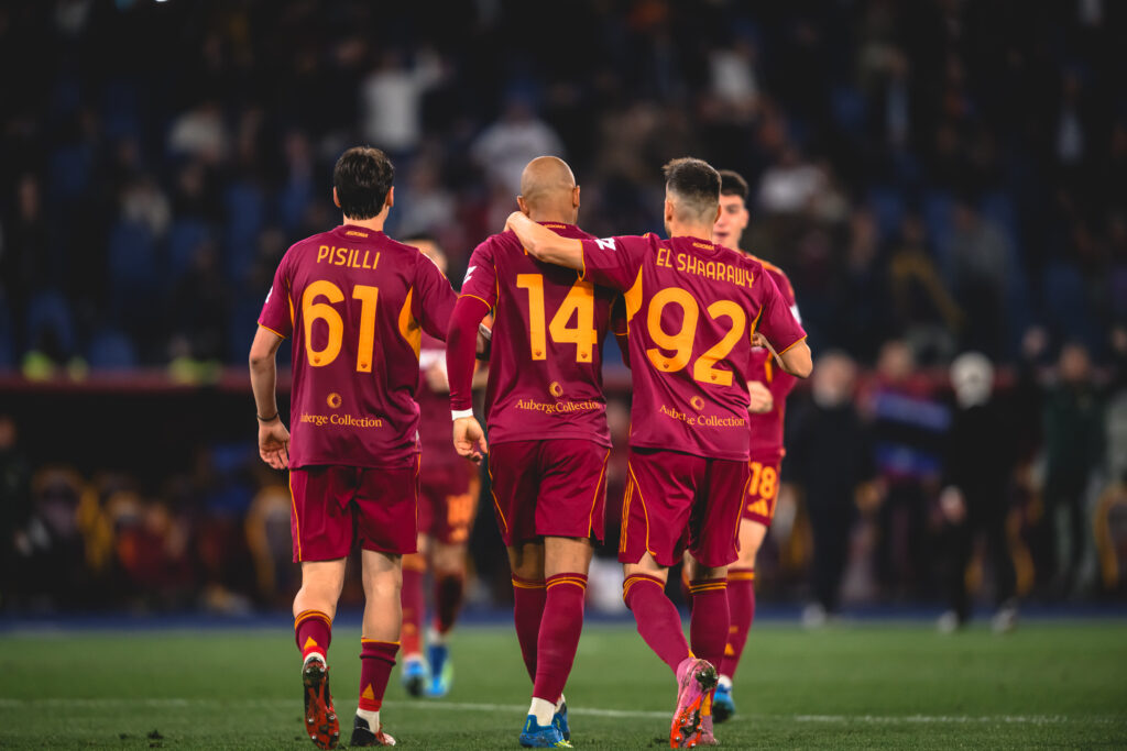 pisilli malen el Shaarawy AS Roma v Pisa SC - Serie A