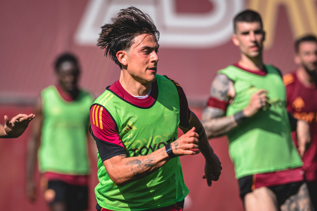 Dybala AS Roma Training Session