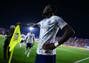 thuram Como 1907 v FC Internazionale - Serie A