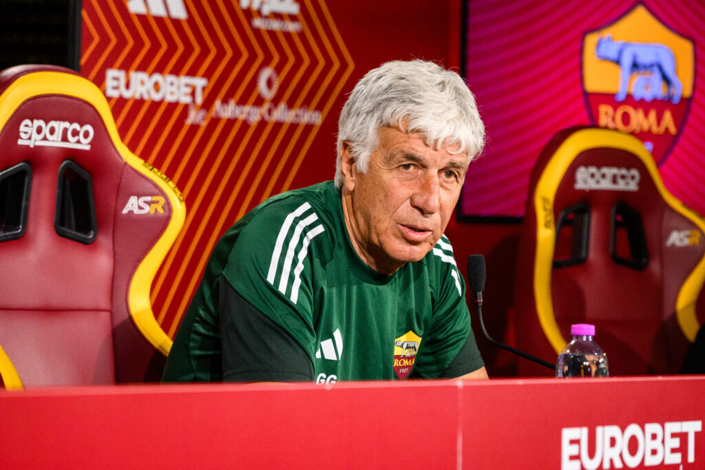 Gasperini AS Roma Press Conference