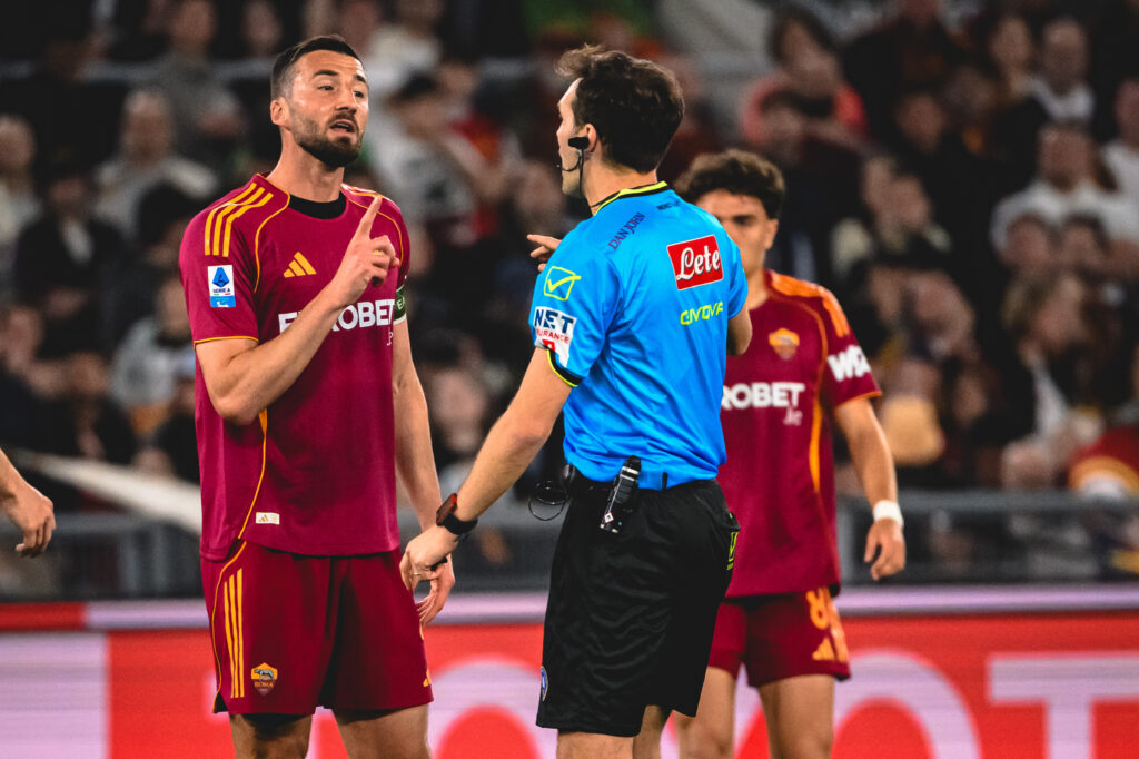 cristante AS Roma v Atalanta BC - Serie A
