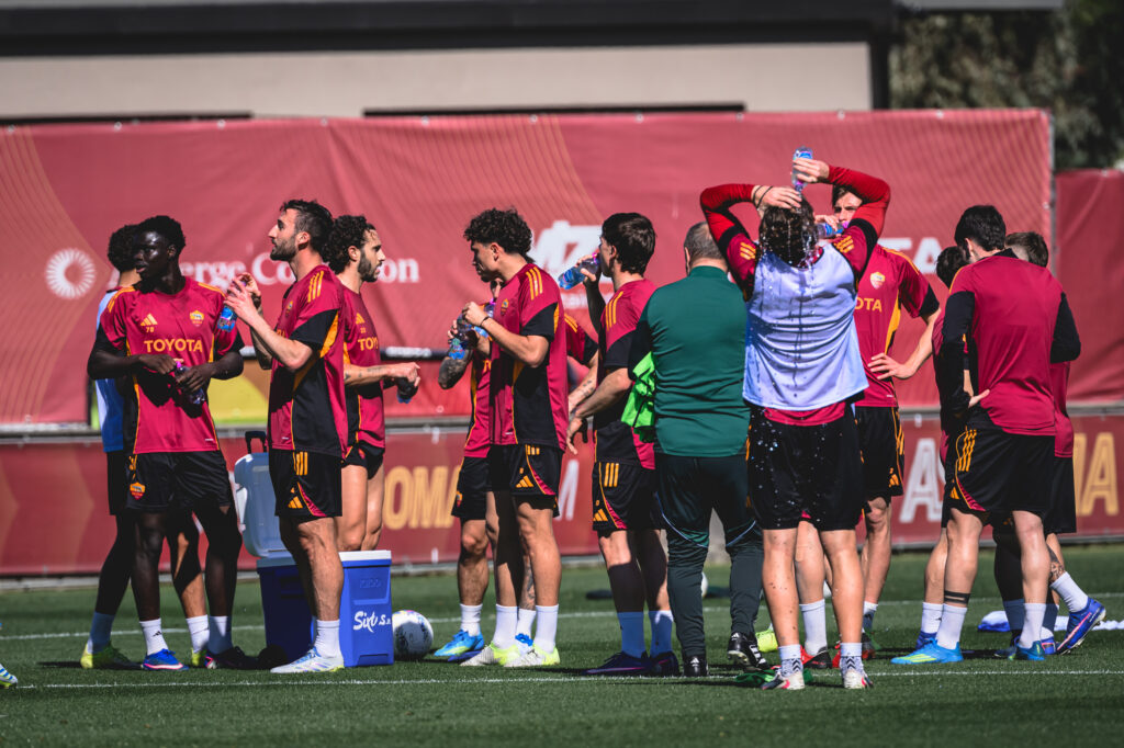 squadra AS Roma Training Session