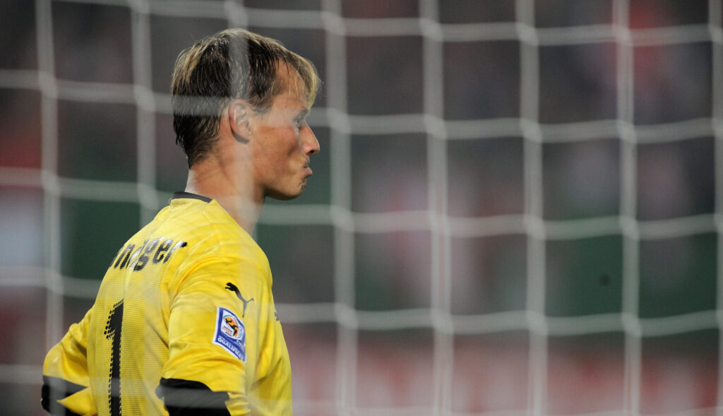 Manninger Austria v Serbia - FIFA 2010 World Cup Qualifier