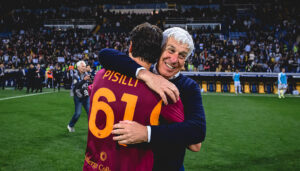 gasp e Pisilli Parma Calcio 1913 v AS Roma - Serie A