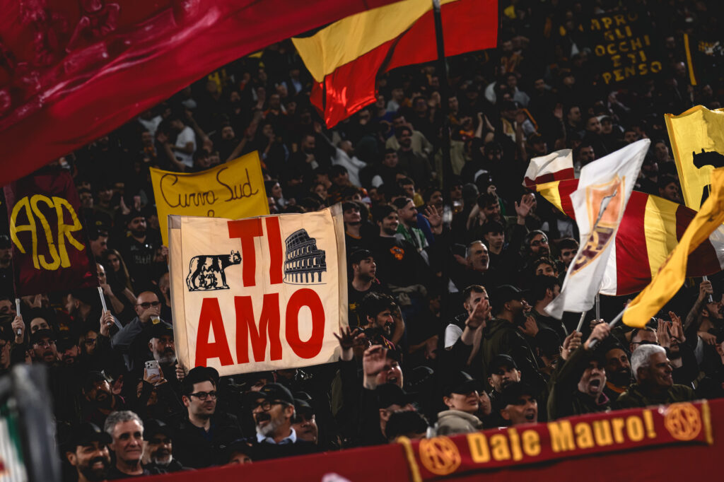 Curva sud AS Roma v ACF Fiorentina - Serie A