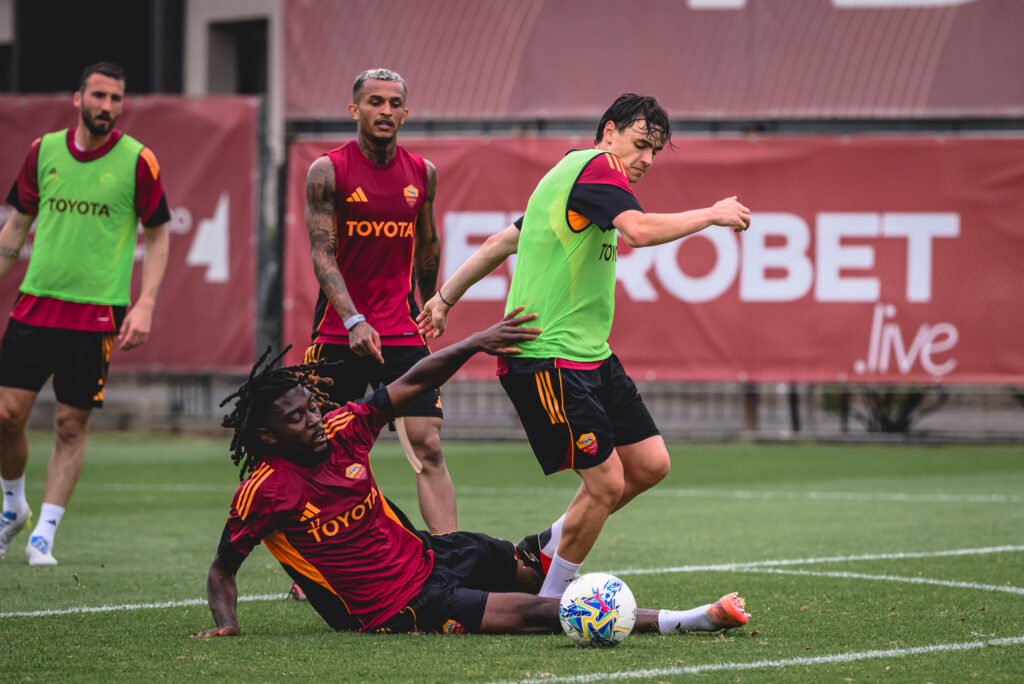pisilli AS Roma Training Session