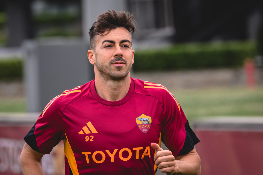 el shaarawy AS Roma Training Session