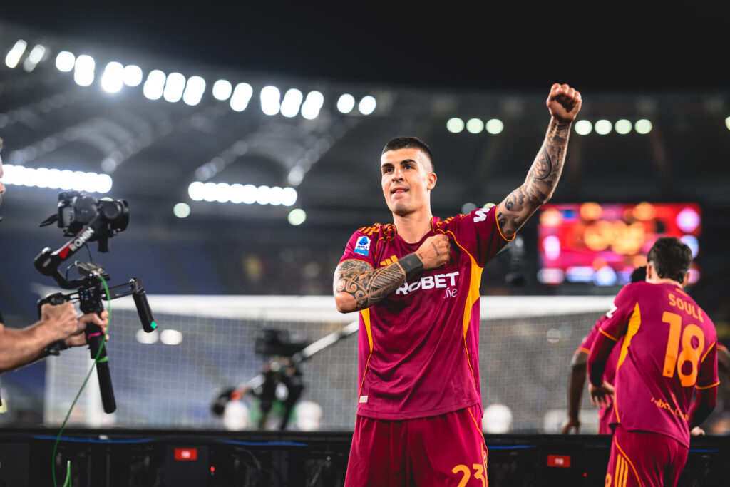 Mancini AS Roma v ACF Fiorentina - Serie A