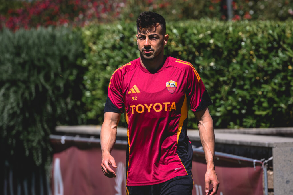 El Shaarawy AS Roma Training Session