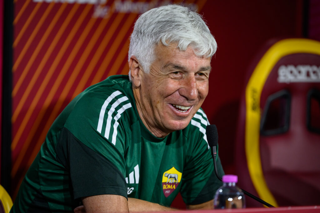 Gasperini AS Roma Press Conference