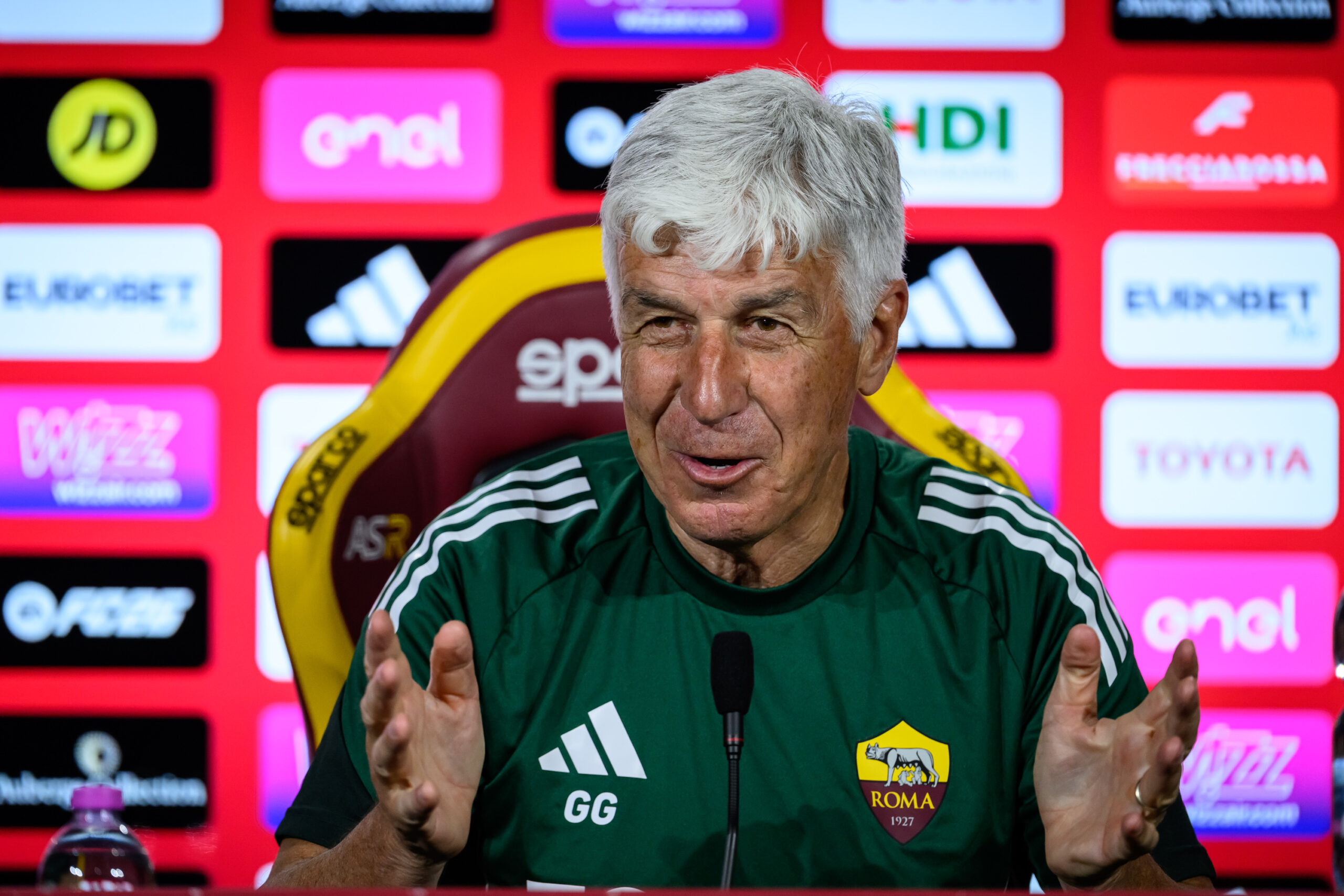 Gasperini AS Roma Press Conference