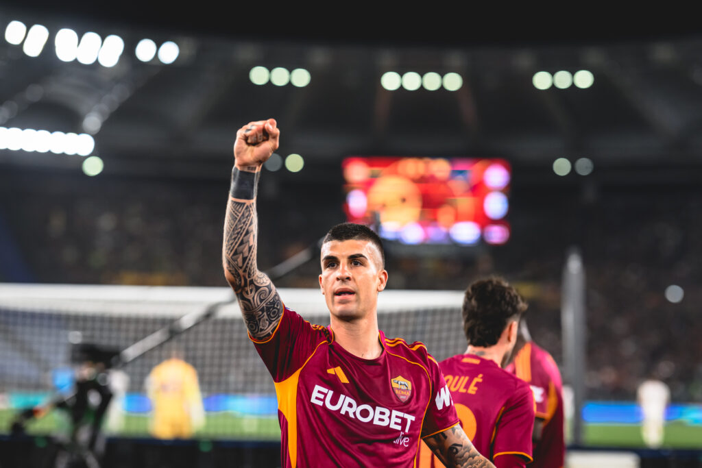 Mancini AS Roma v ACF Fiorentina - Serie A