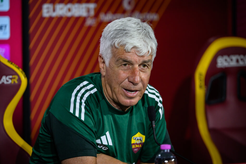 Gasperini AS Roma Press Conference