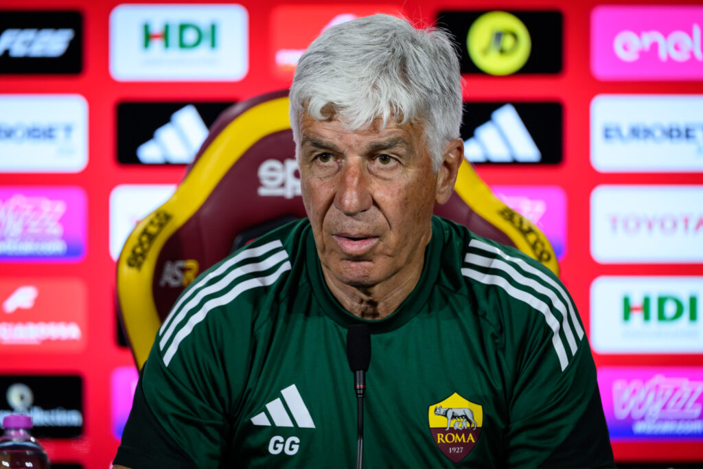 Gasperini AS Roma Press Conference