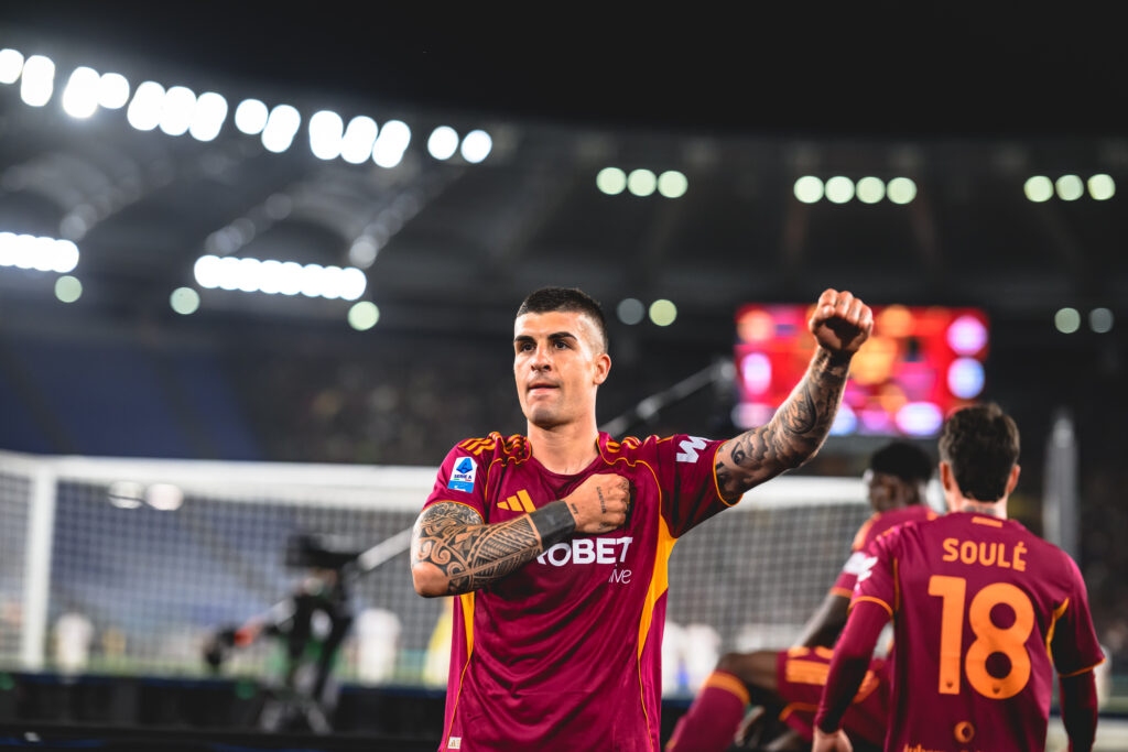 Mancini AS Roma v ACF Fiorentina - Serie A