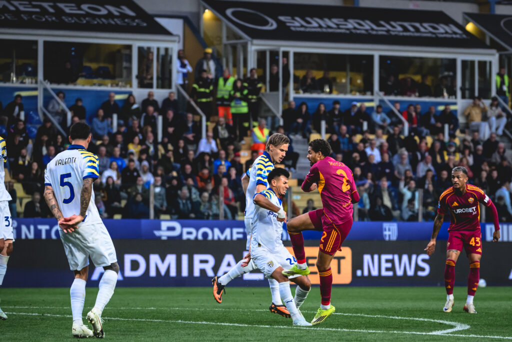 Rensch Parma Calcio 1913 v AS Roma - Serie A