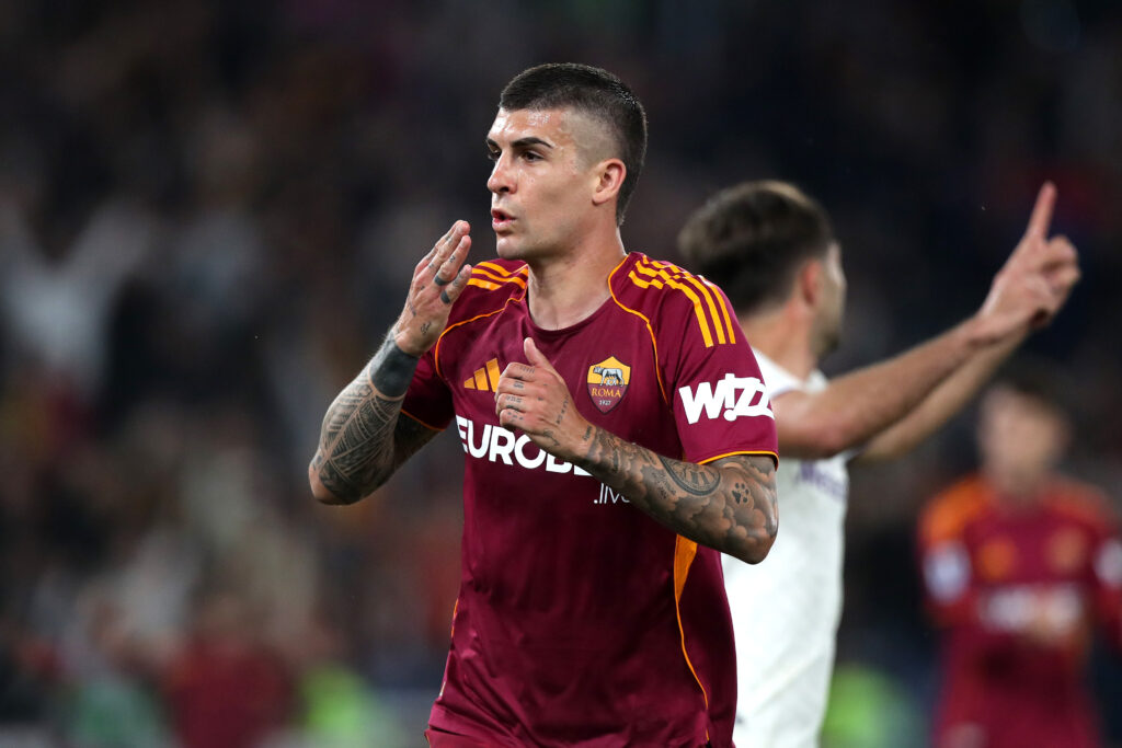 Mancini AS Roma v ACF Fiorentina - Serie A