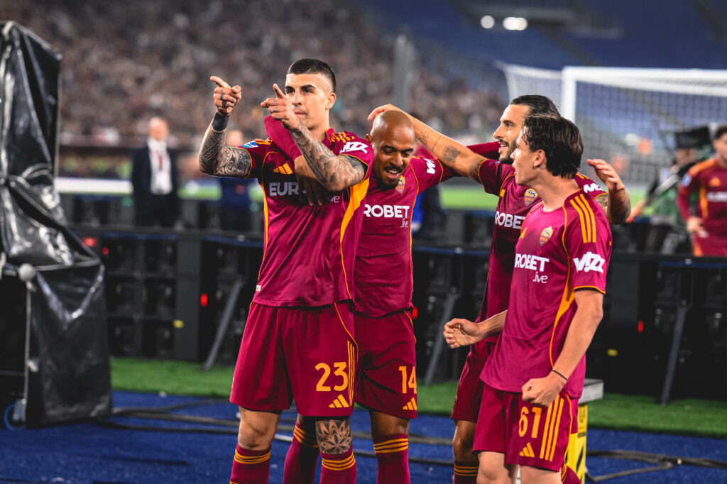Mancini AS Roma v ACF Fiorentina - Serie A