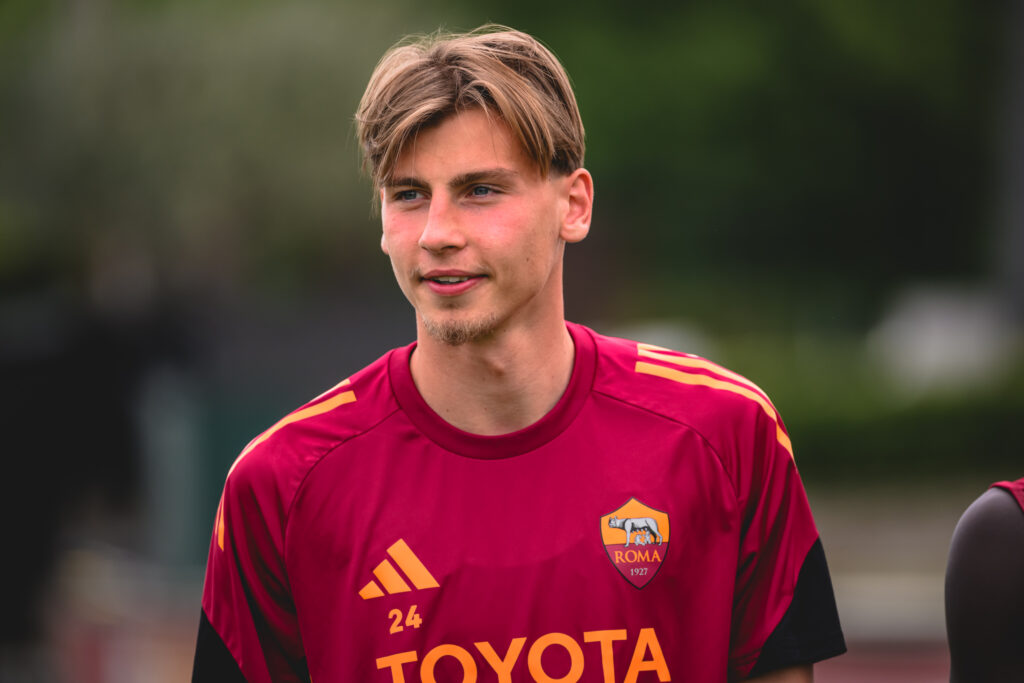 ziolkowski AS Roma Training Session