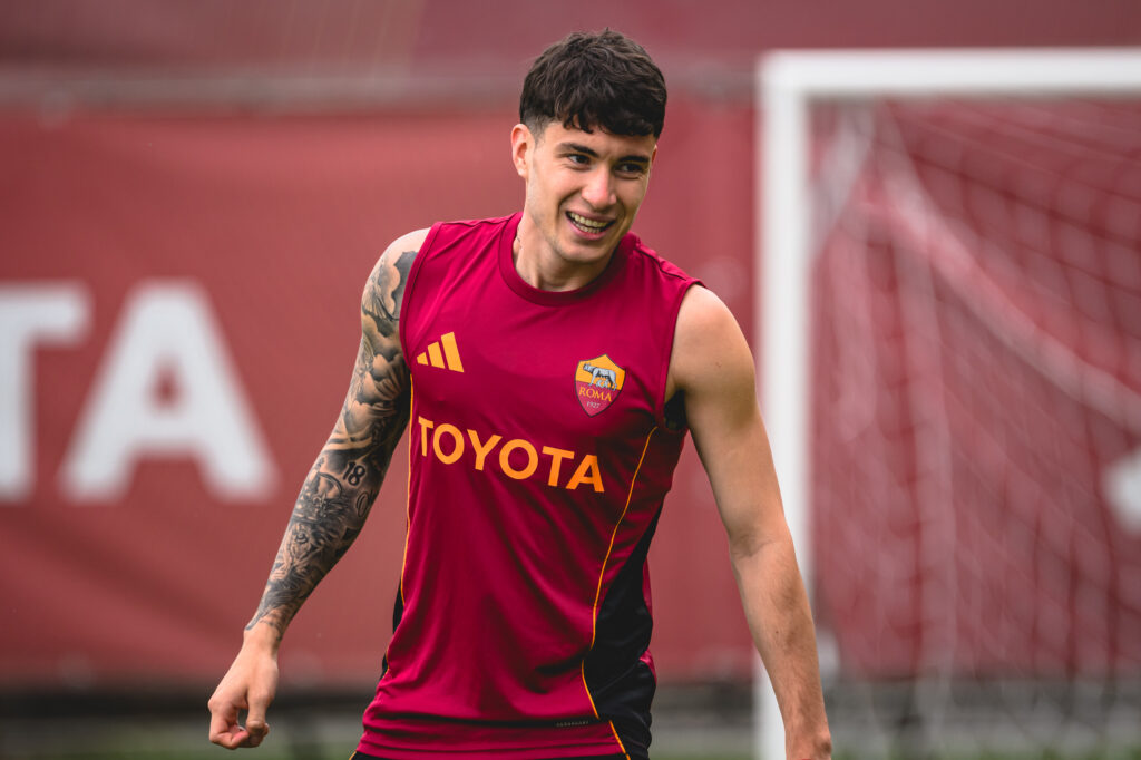 soulé AS Roma Training Session